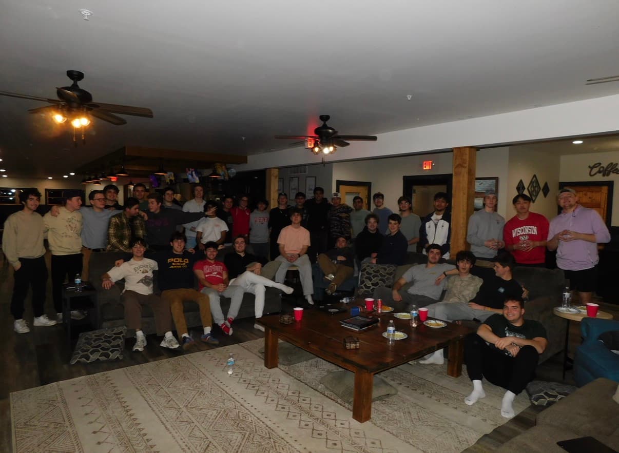 Brothers together on retreat